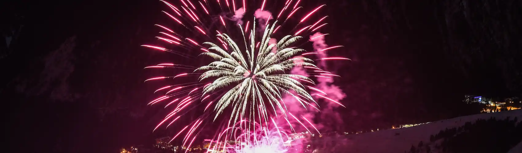 Festival d’art pyrotechnique à Courchevel 1850