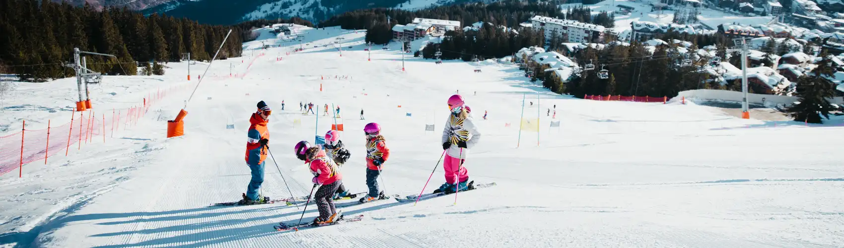 Les cours de ski les plus plébiscités à Courchevel